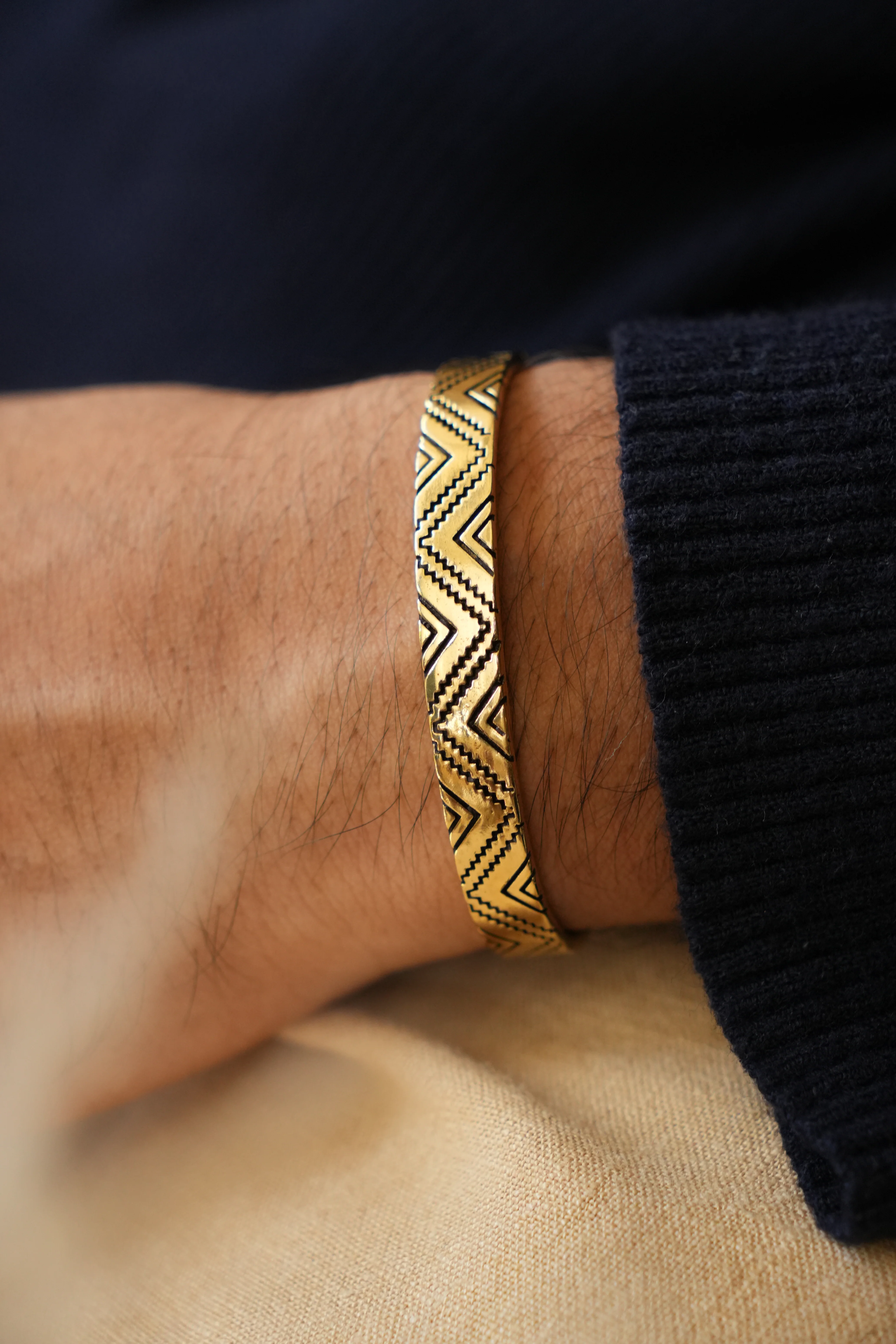 Set of 2 stackable kadhas- Men's jewellery - Image 4