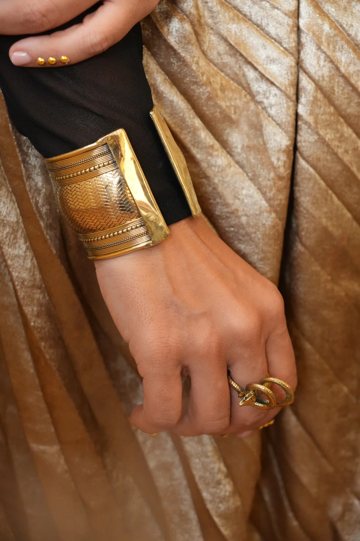 Brass Mesh kadha - Image 3