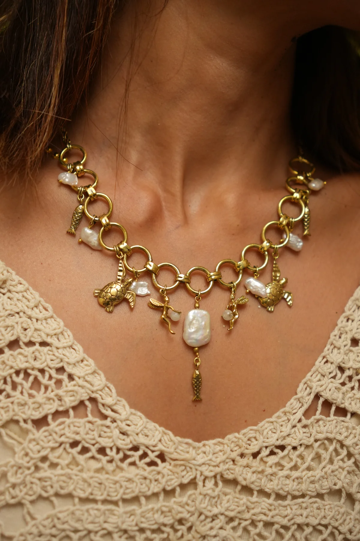 Pearline chunky necklace - pre order