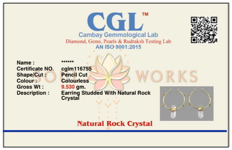 Circle of quartz brass baali - Image 5