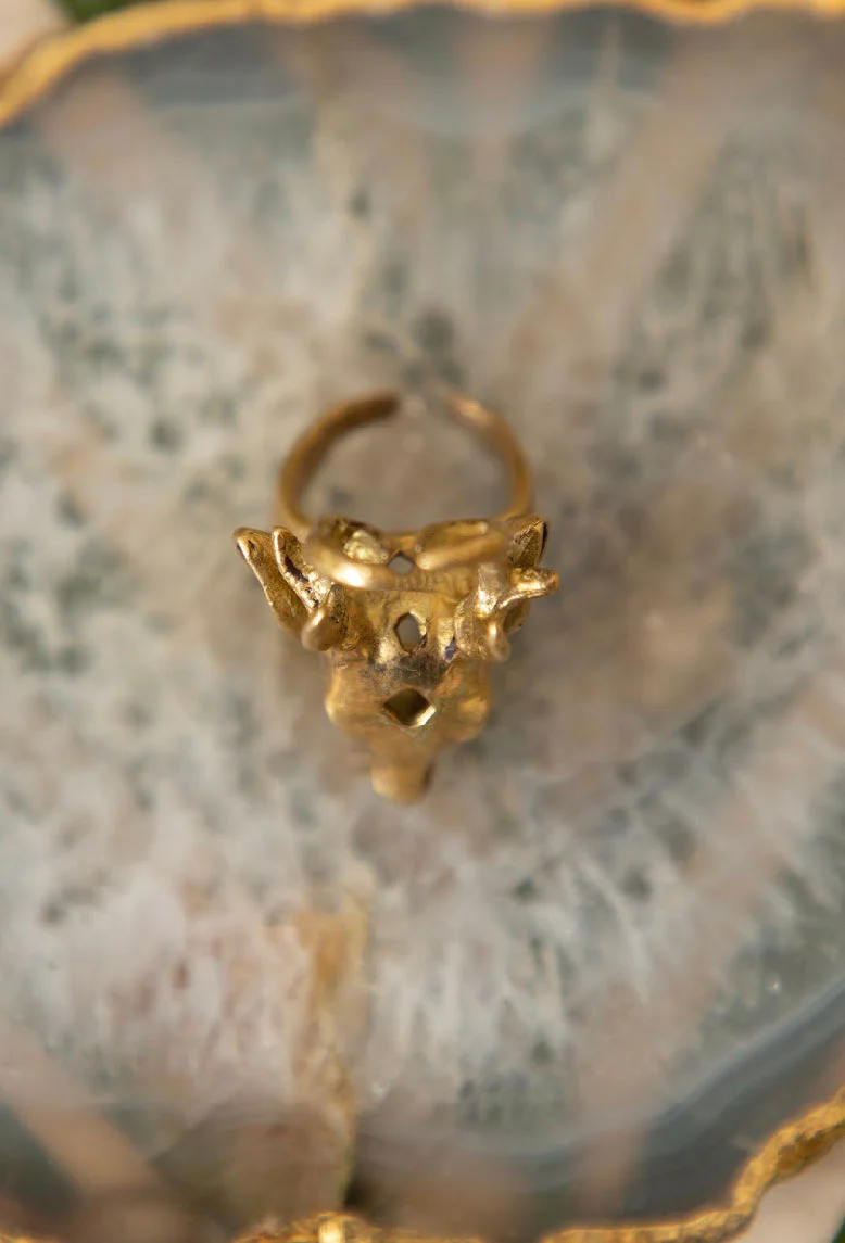 Deer adjustable ring men’s collection - Image 5