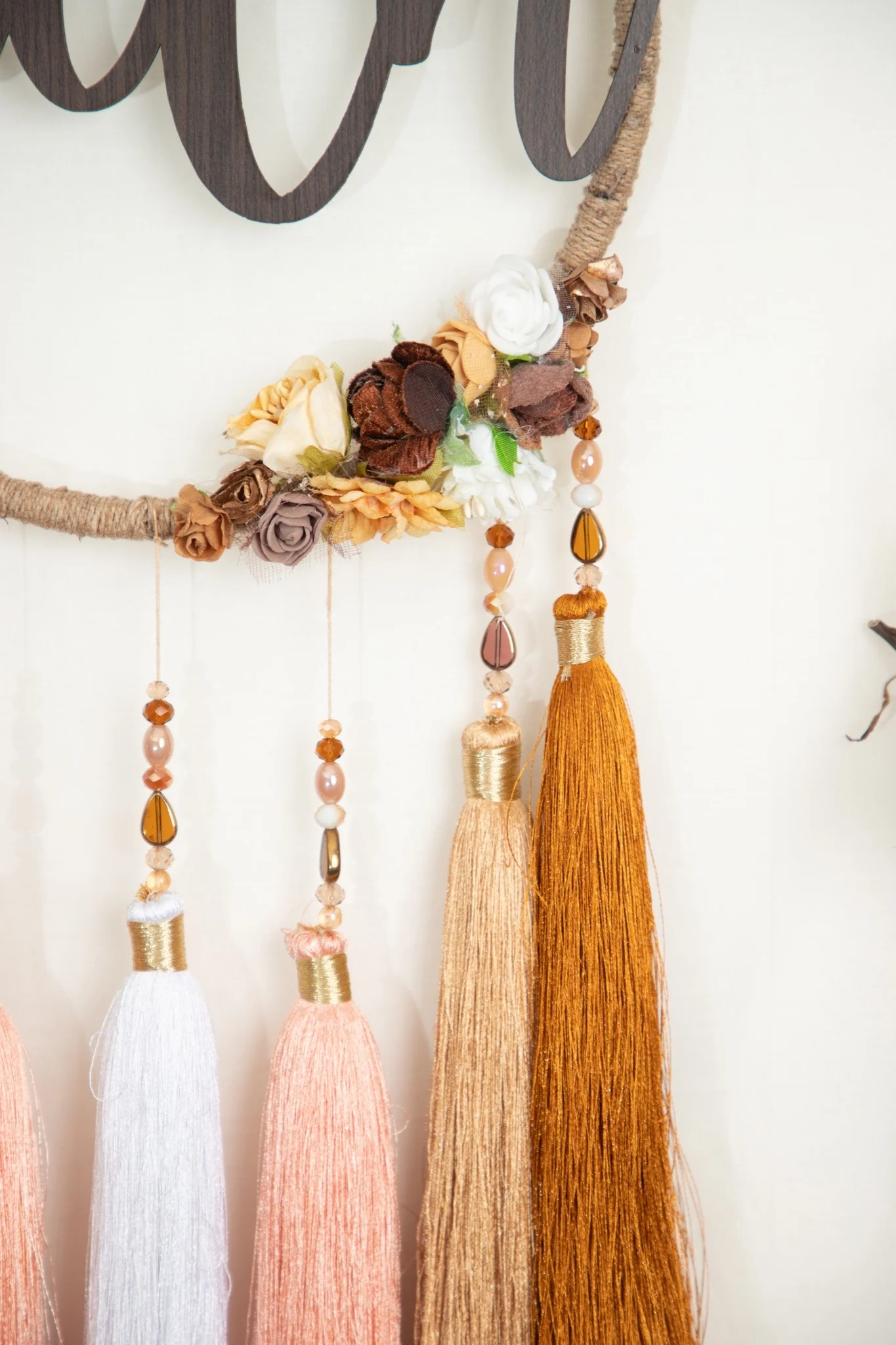 ‘Faith’ tassel dreamcatcher - Image 3