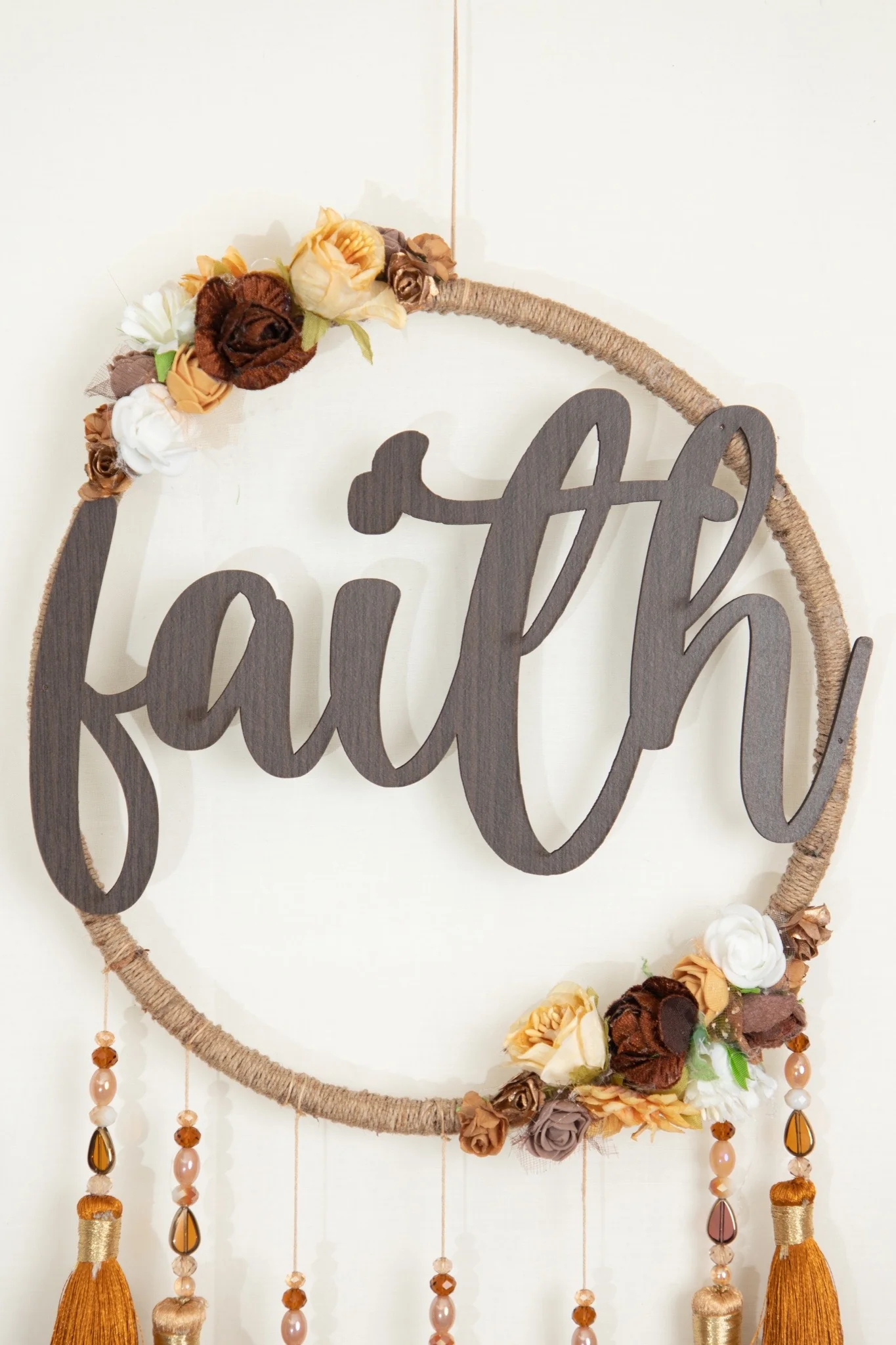 ‘Faith’ tassel dreamcatcher - Image 4