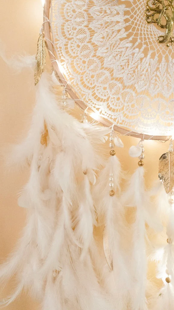 Full moon LED Dreamcatcher - Image 4