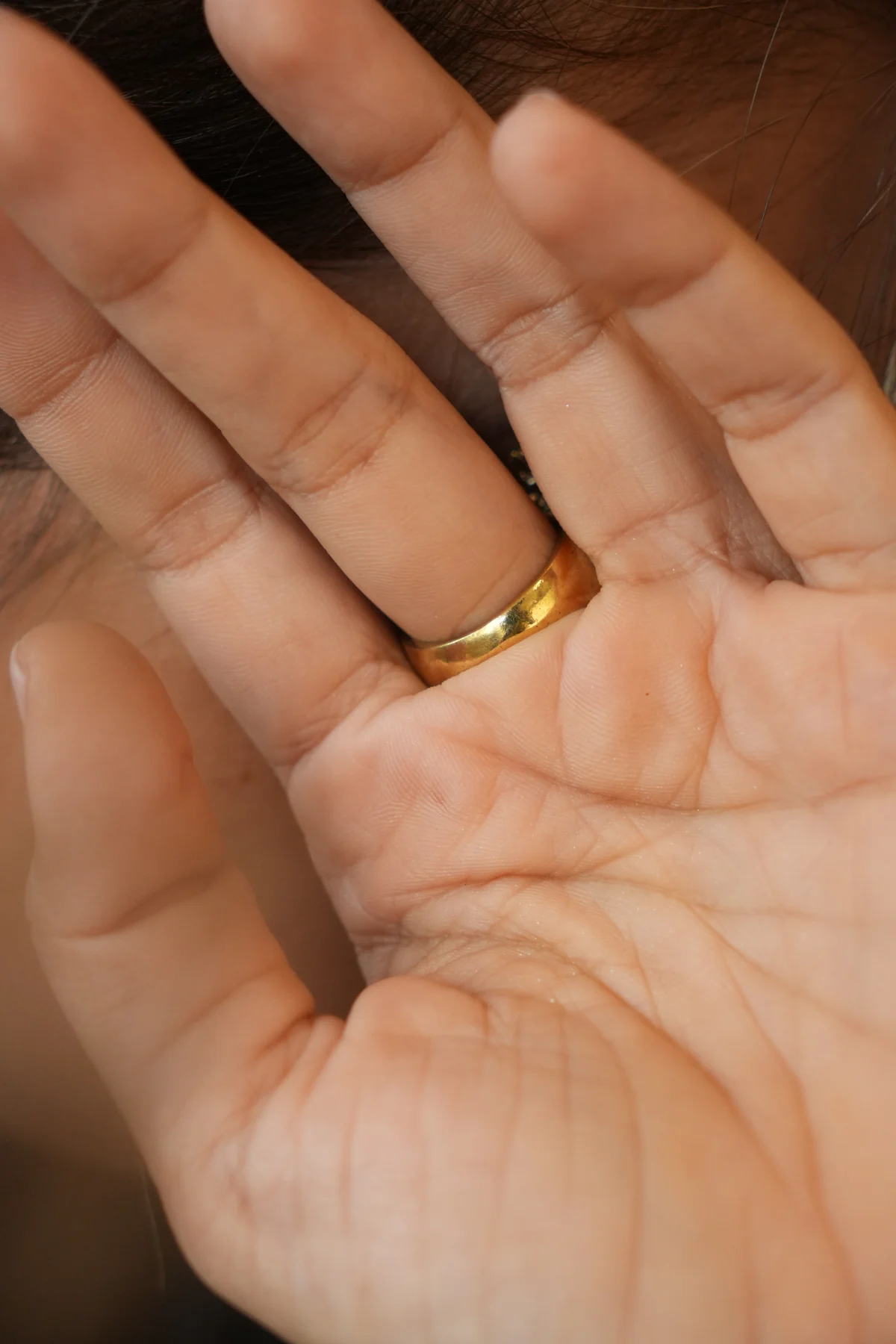 Gannu bappa ring. Non adjustable size 6 - Image 2