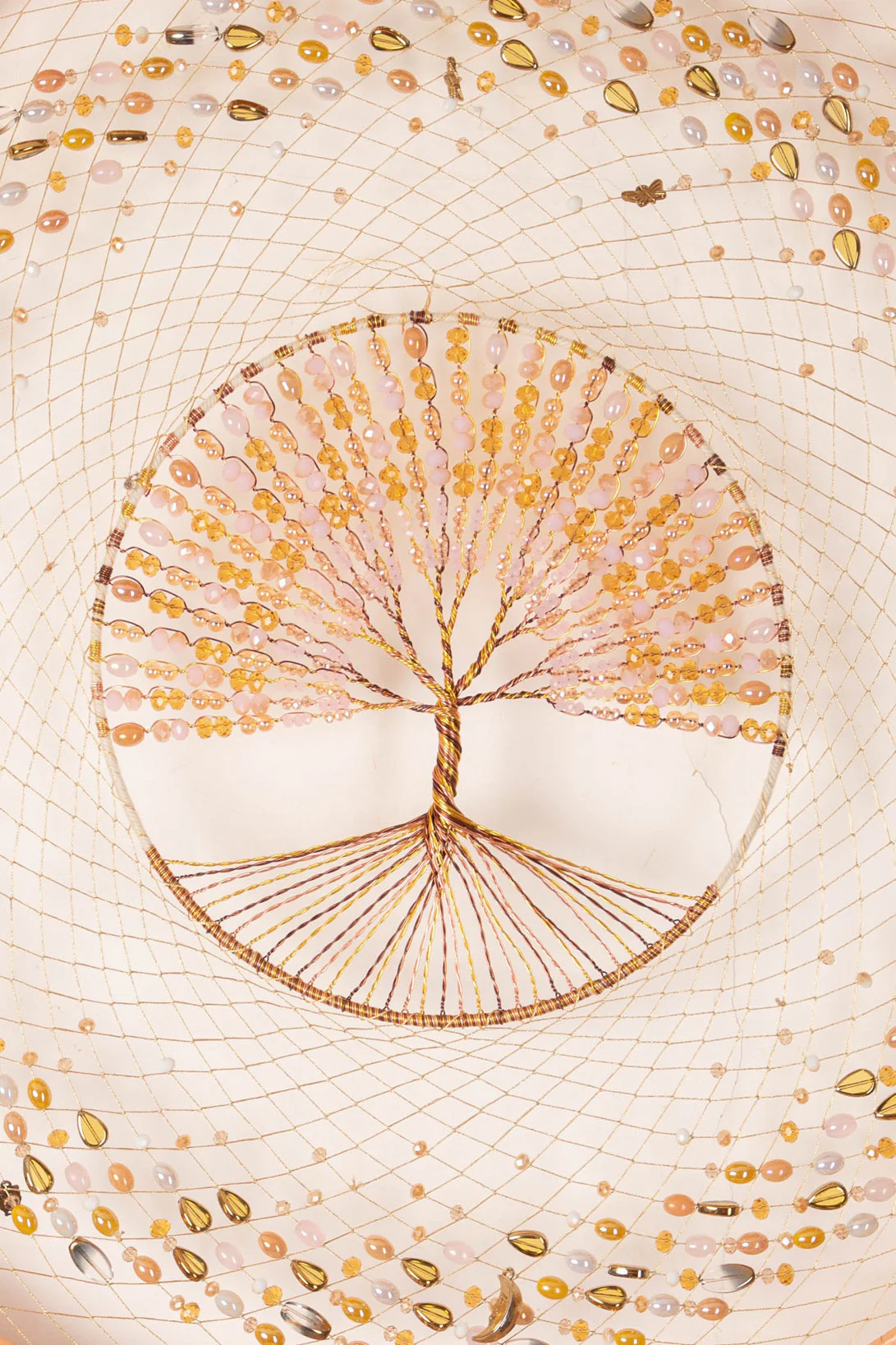 Golden Mist Giant Dreamcatcher - Image 5