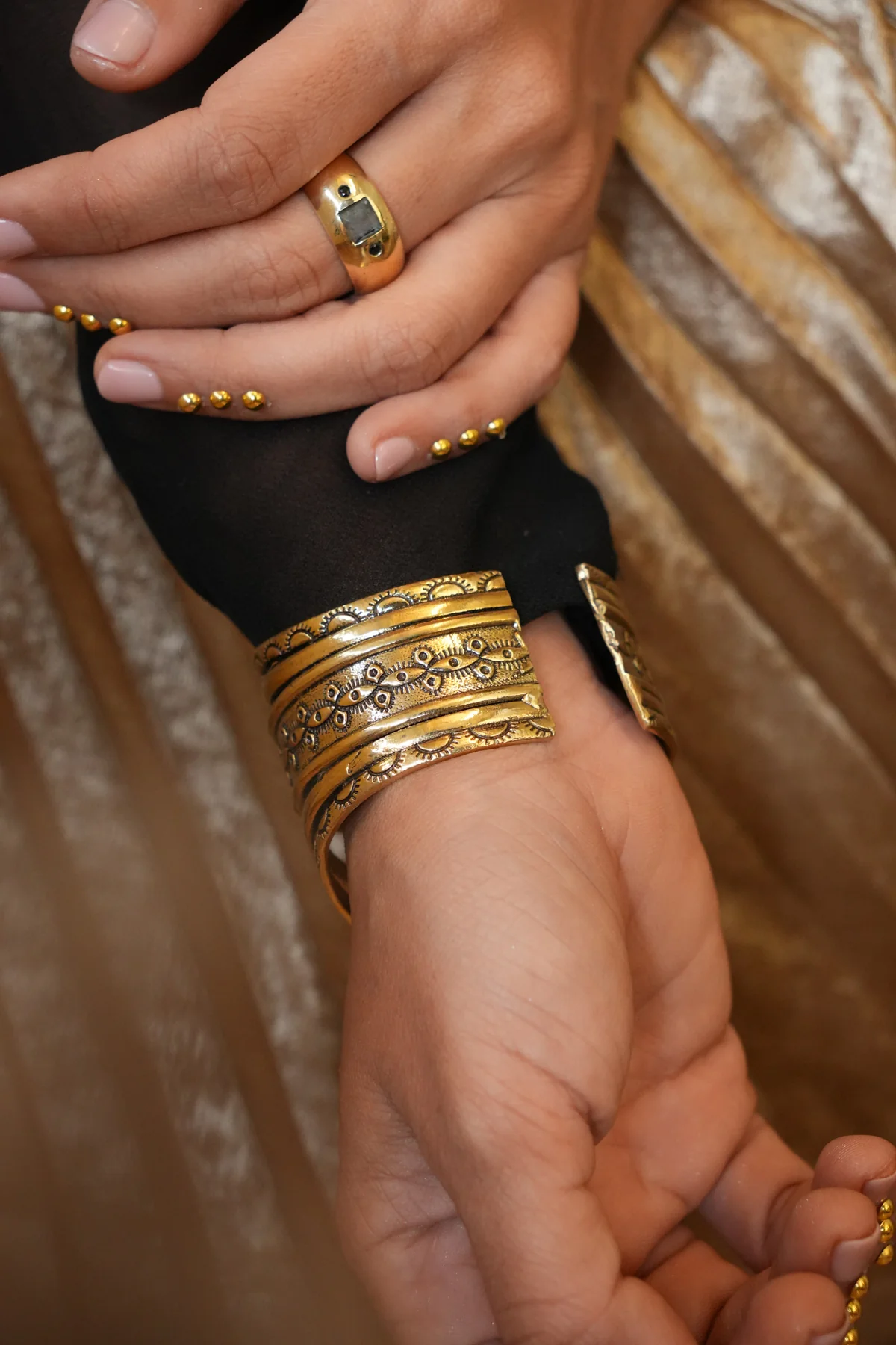 Hossana brass kadha - Image 2