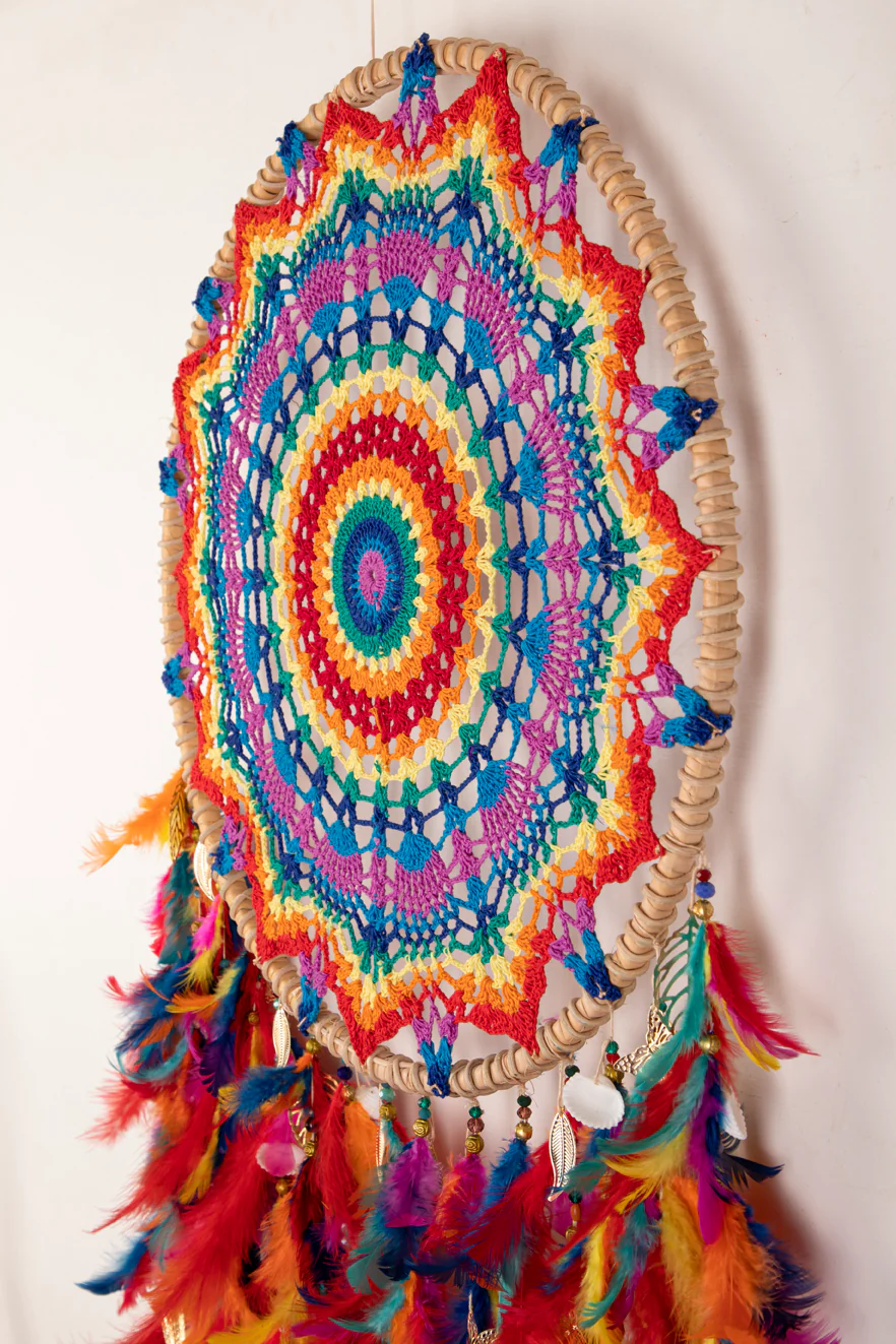 Integrated Seven Chakra Dreamcatcher. - Image 4