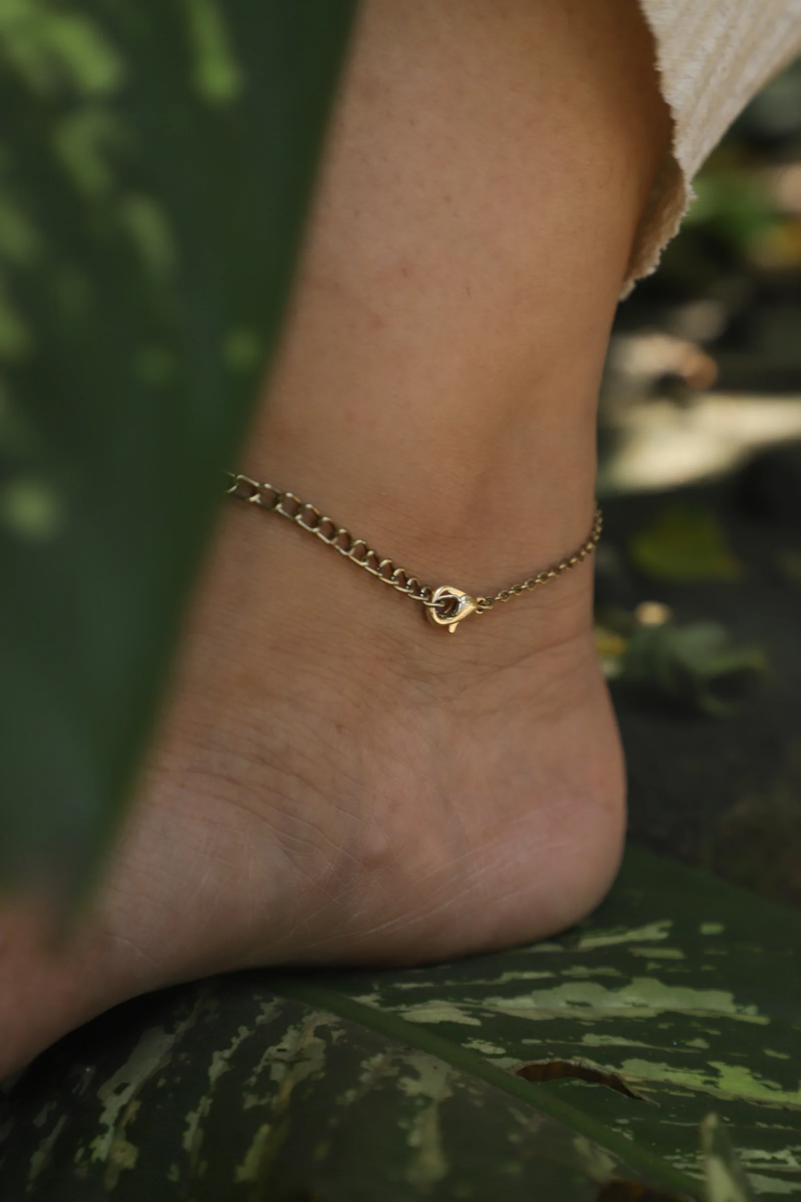 Seed of life anklet with lapis~ blue - Image 4