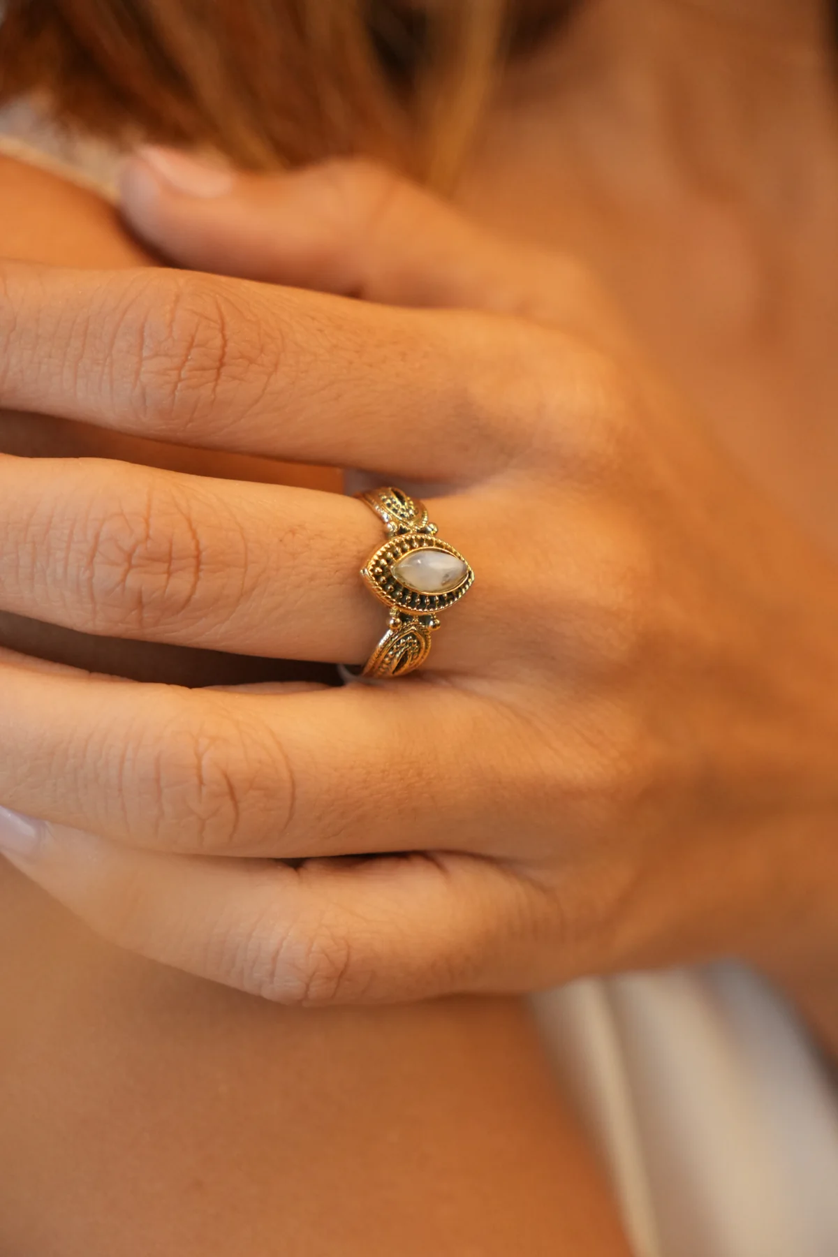 Moonstar ring non-adjustable Size 5-7 - Image 3