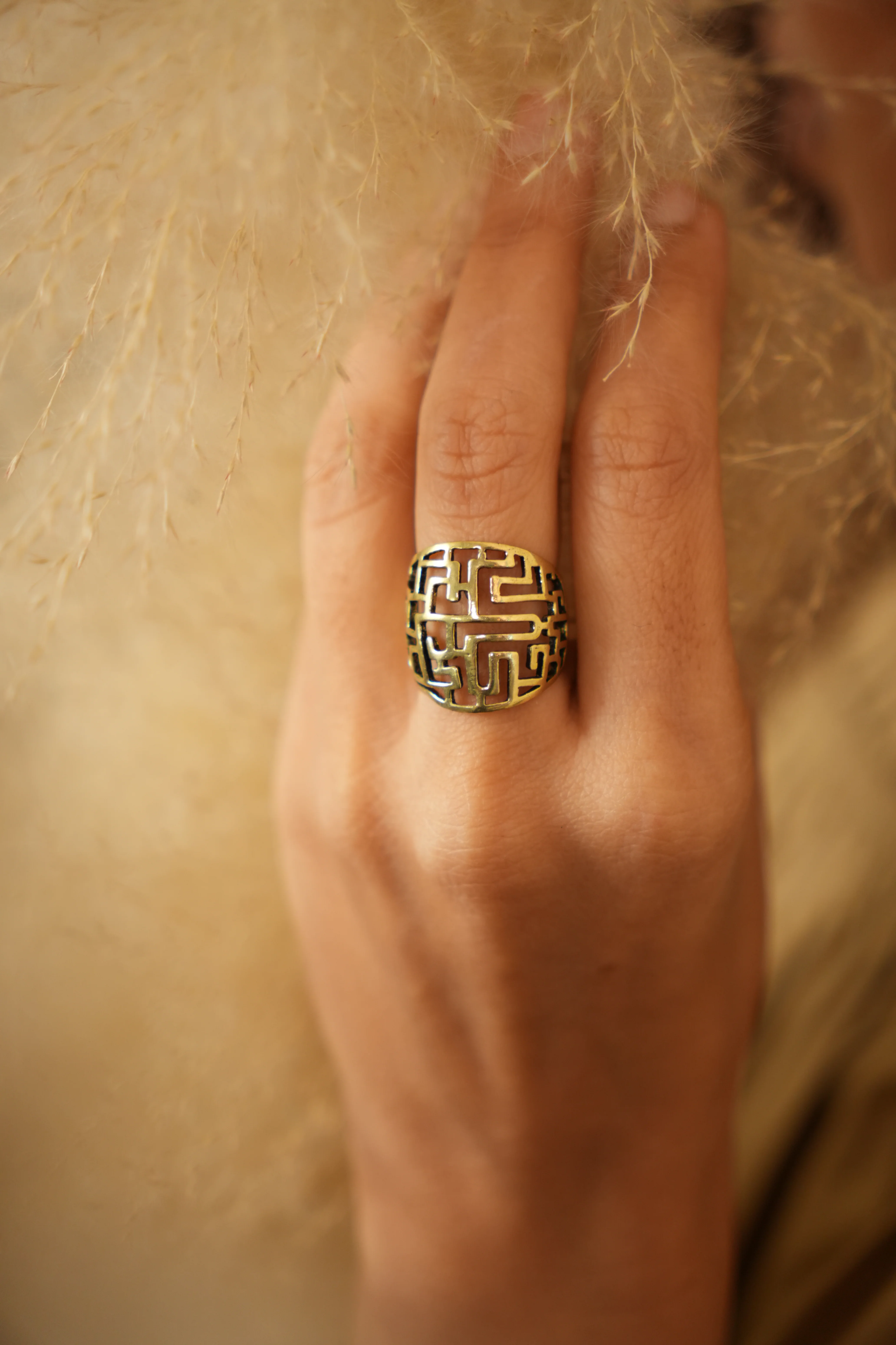Shalom pair of screwless earrings cum ring - Image 3