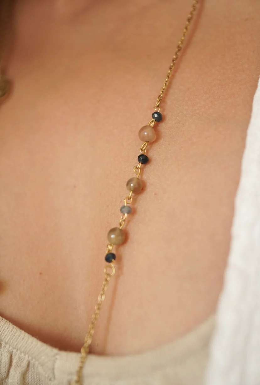 Nazar long charm necklace - Image 4