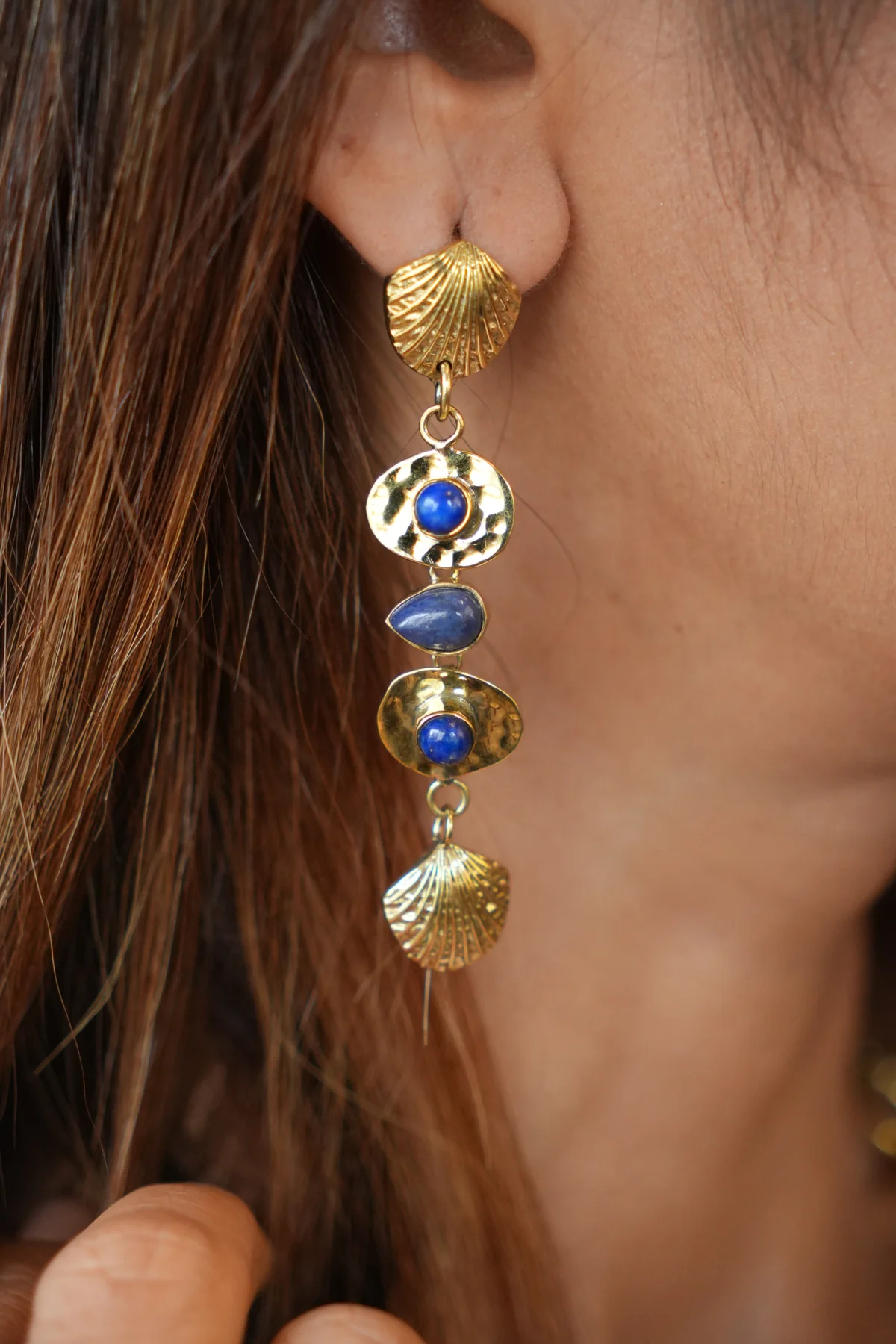 Nori stud earrings