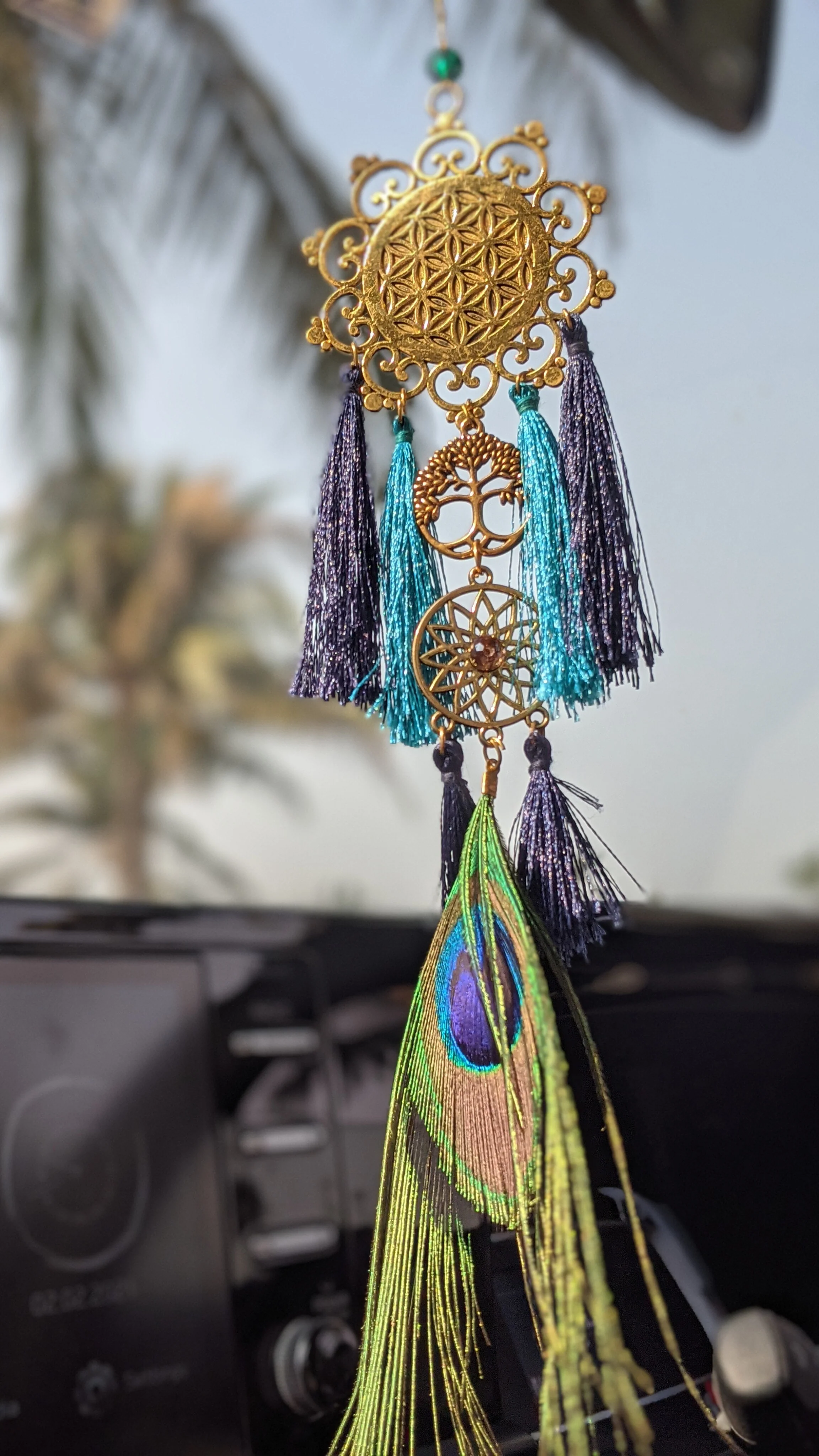 Ocean Mandala car hanging - Image 3
