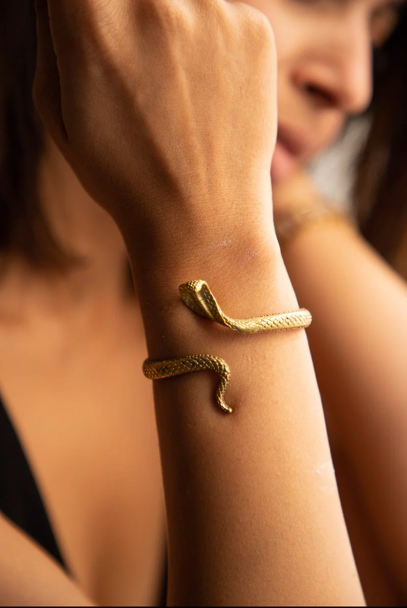 Serpent adjustable bracelet