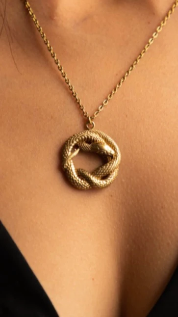 Kundalini coil short necklace - Image 2