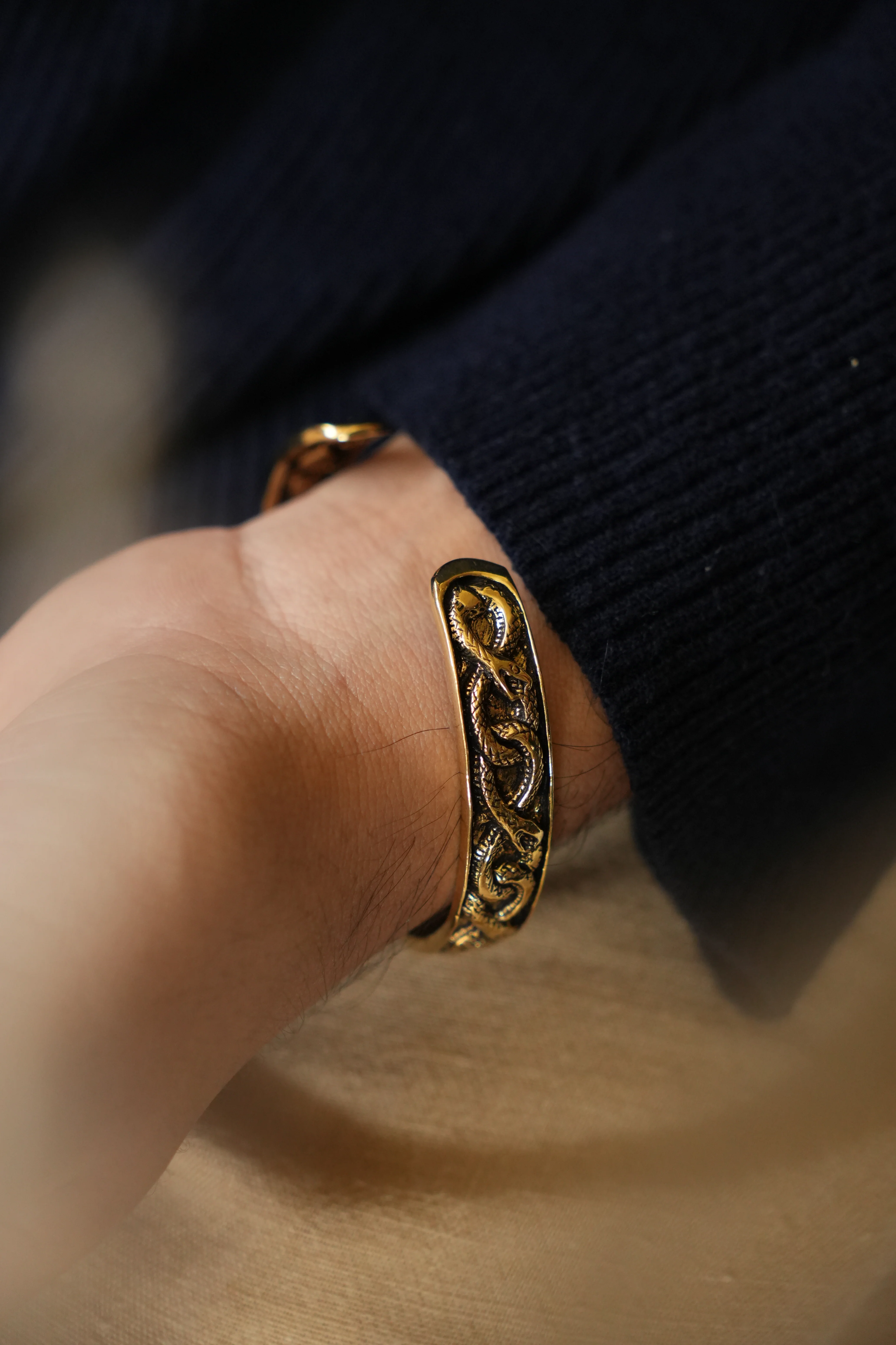 Set of 2 stackable kadhas- Men's jewellery - Image 3