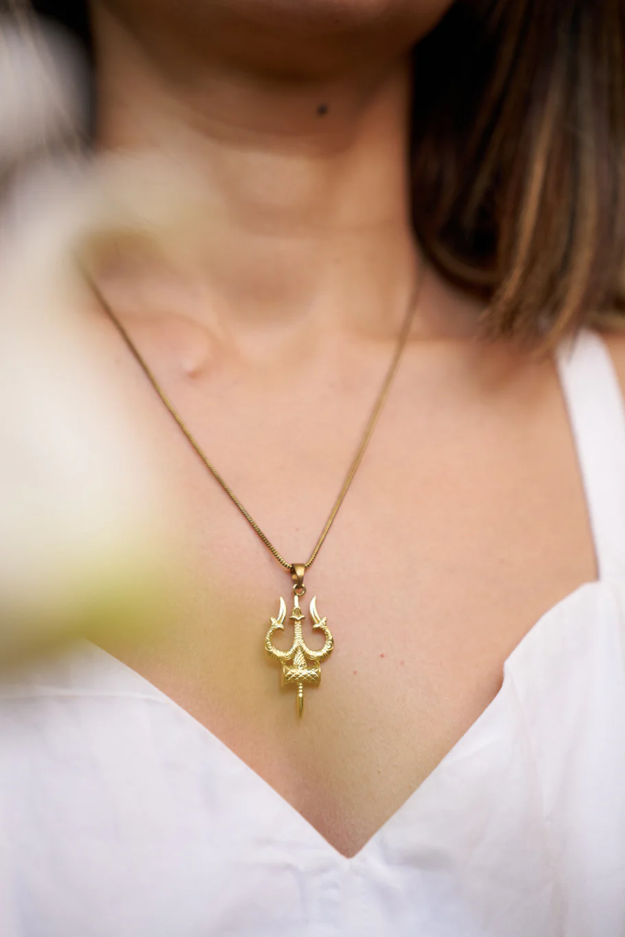 Trishul pendant chain - Image 3