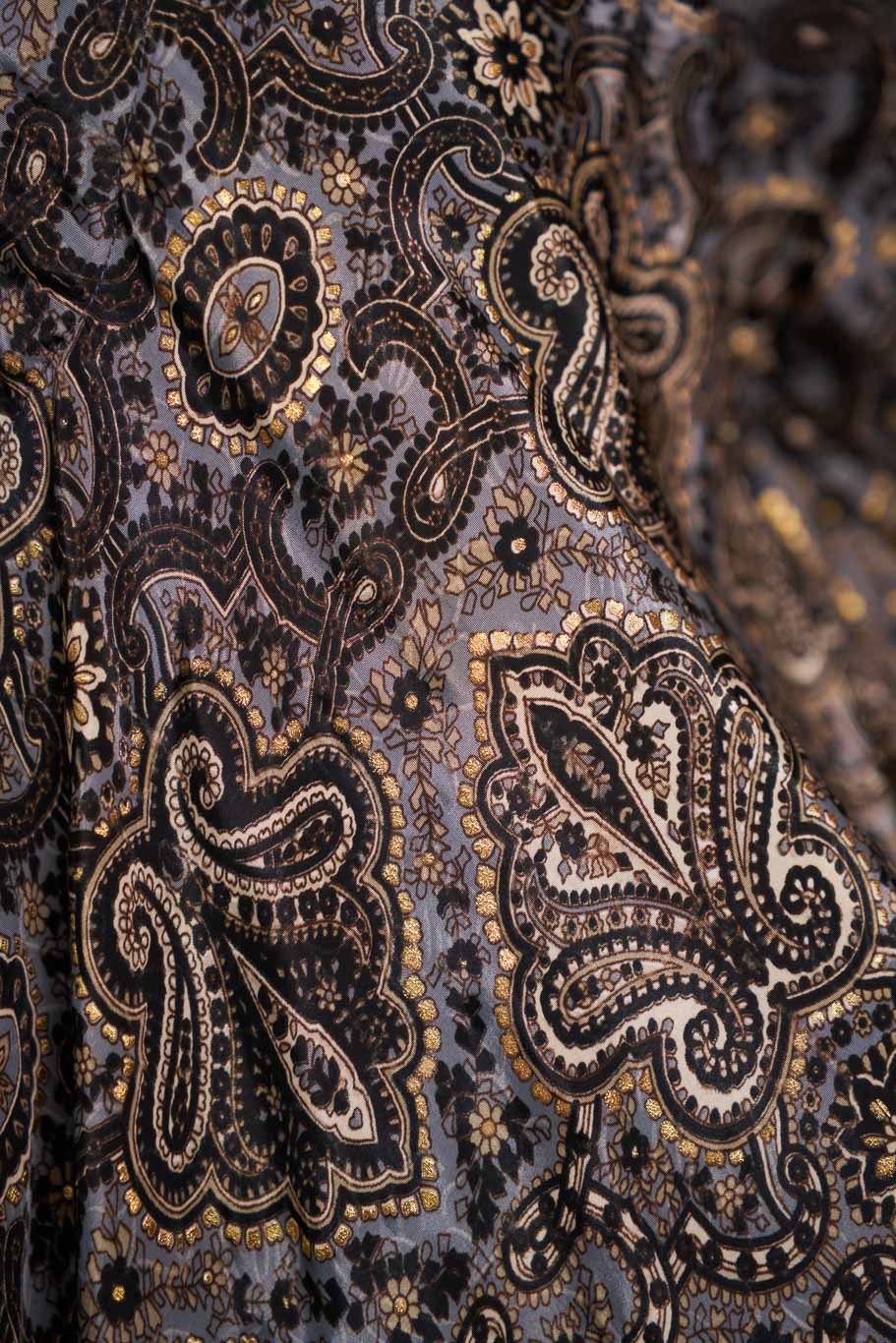 Mastani free size swirl dress in Viscose silk - Image 9