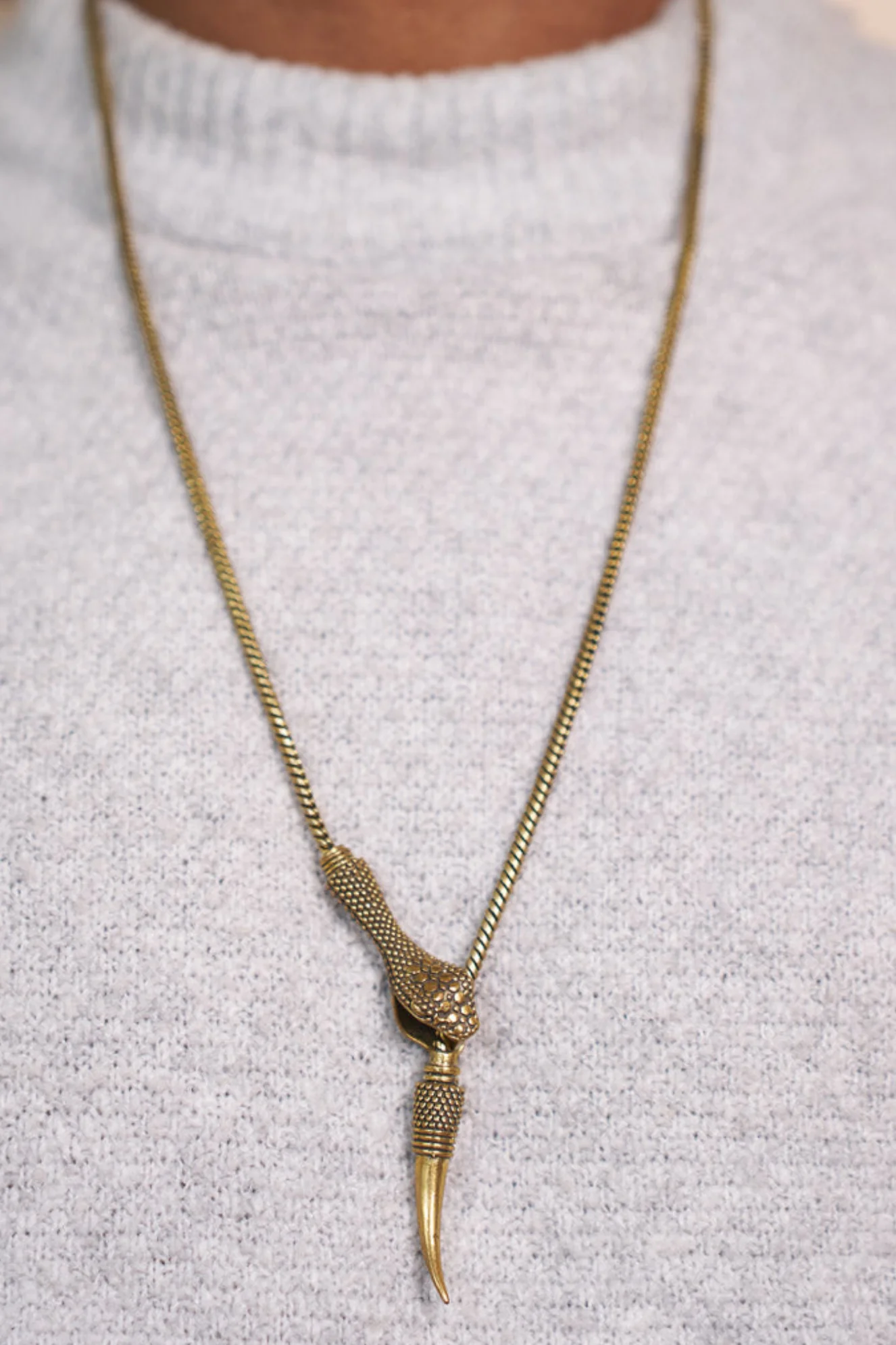 Snake wrap necklae - Image 4