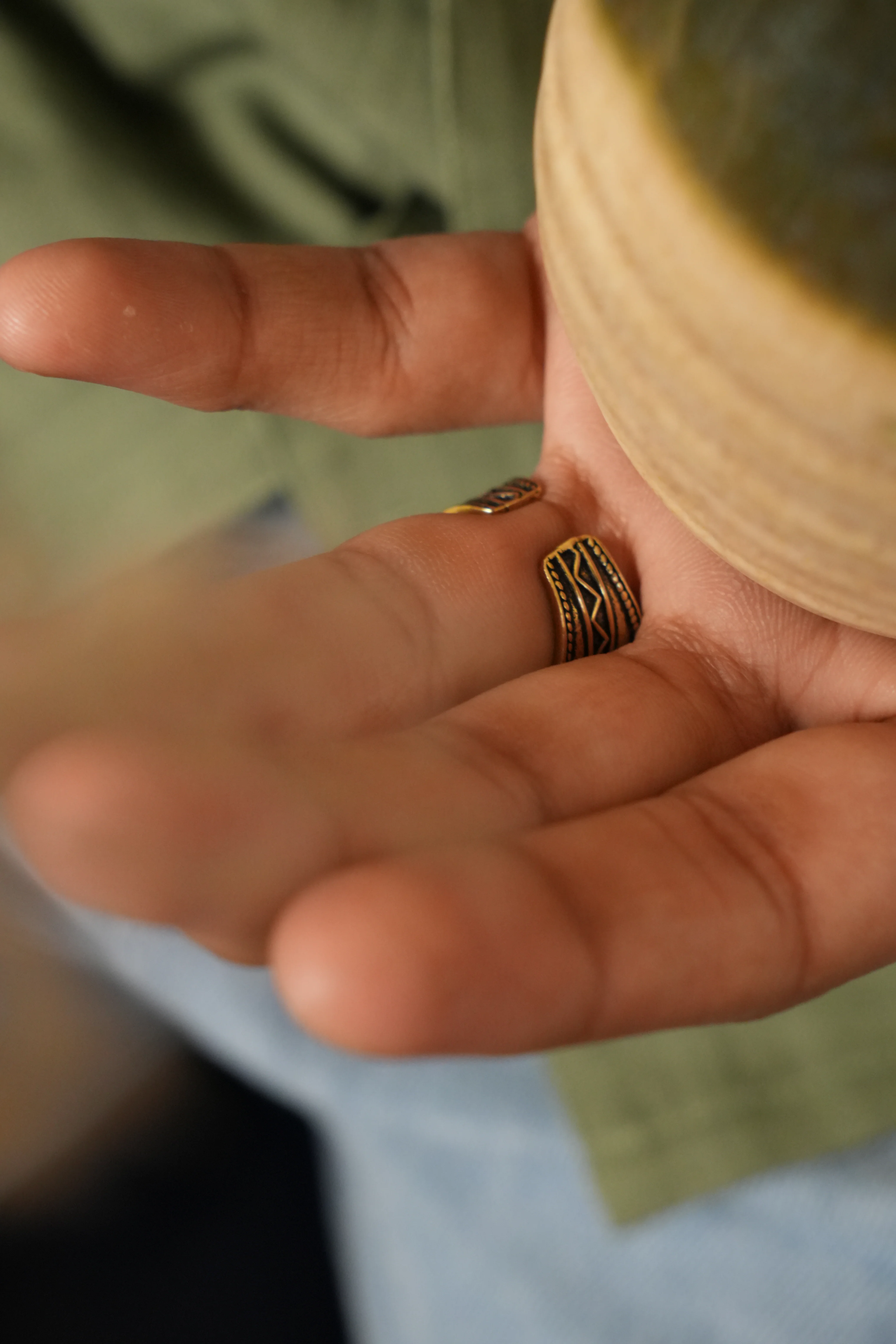 Zohar. Brass ring for men - Image 3